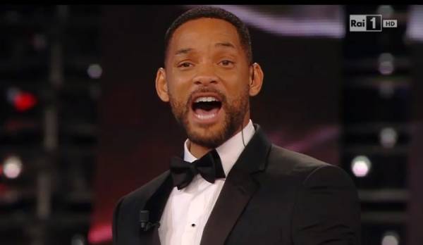 Will Smith al festival di Sanremo (inserita in galleria)