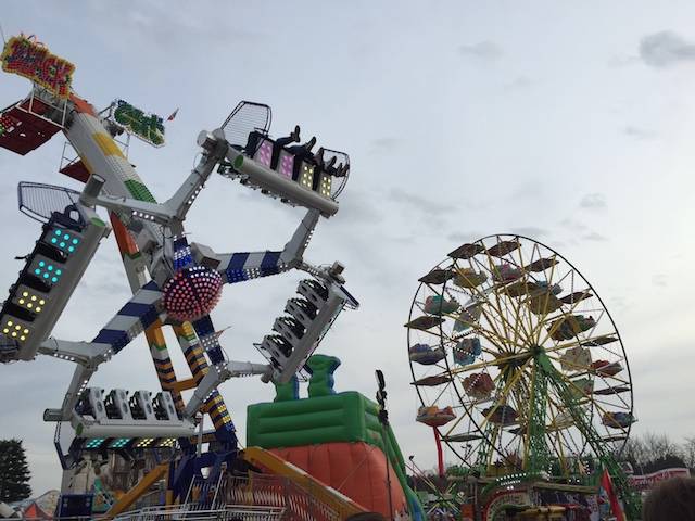 Attrazioni al Luna Park di Tradate