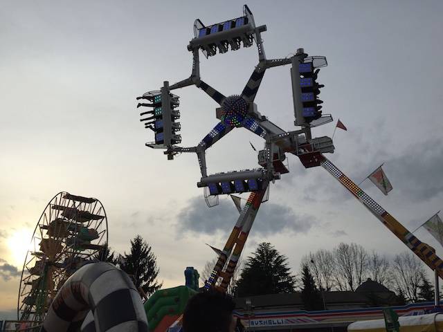 Attrazioni al Luna Park di Tradate