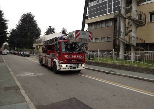 Prova di evacuazione al Liceo Galilei