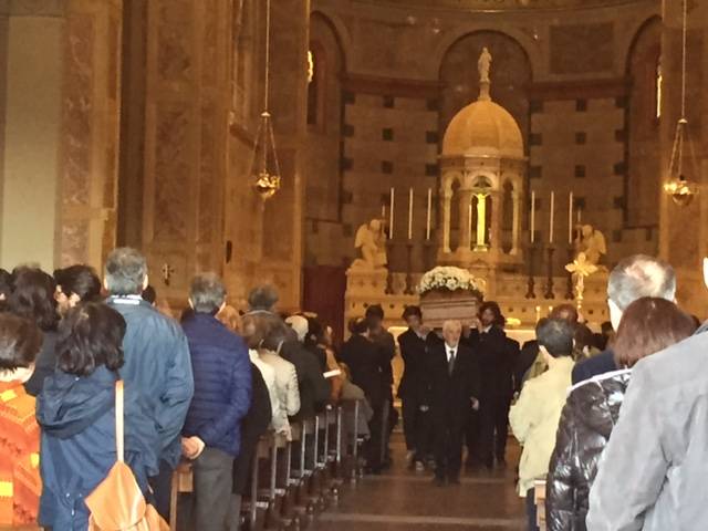 Funerale Marisa Masina in Campiotti