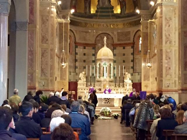 Funerale Marisa Masina in Campiotti