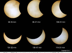 il Gat a Comerio per vedere l'eclissi