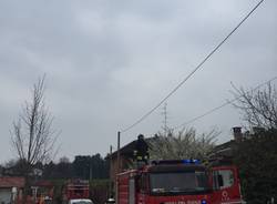 ispra incendio vigili del fuoco 