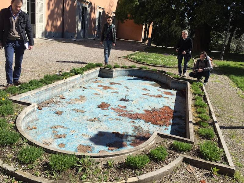 La ristrutturazione dei giardini estensi