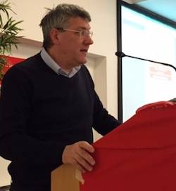 Maurizio Landini a Malpensafiere