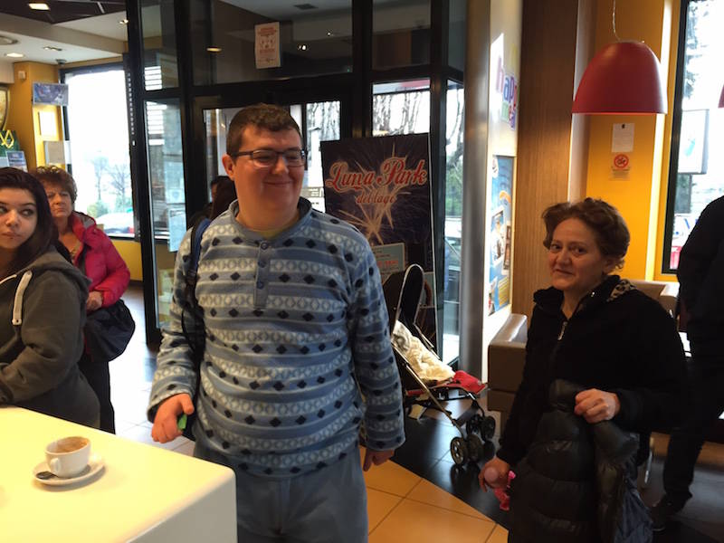 mcdonalds's varese colazione pigiama