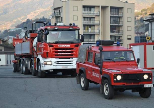 vigili del fuoco colonna mobile