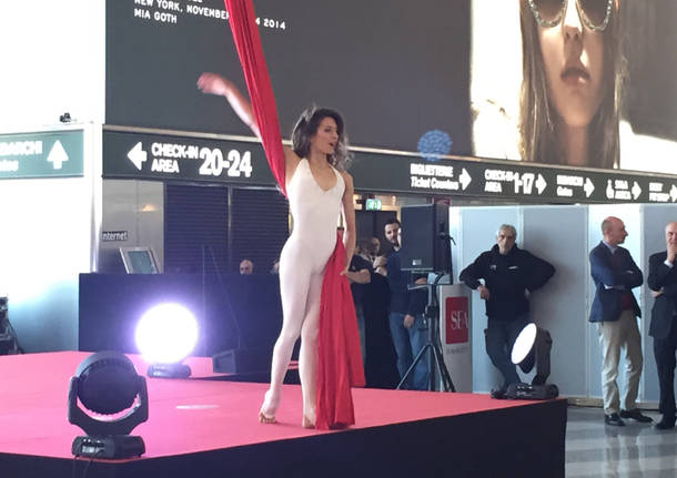 Malpensa: lo spettacolo aereo di Erica Lemay