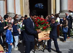 I funerali di Sabrina Manganaro