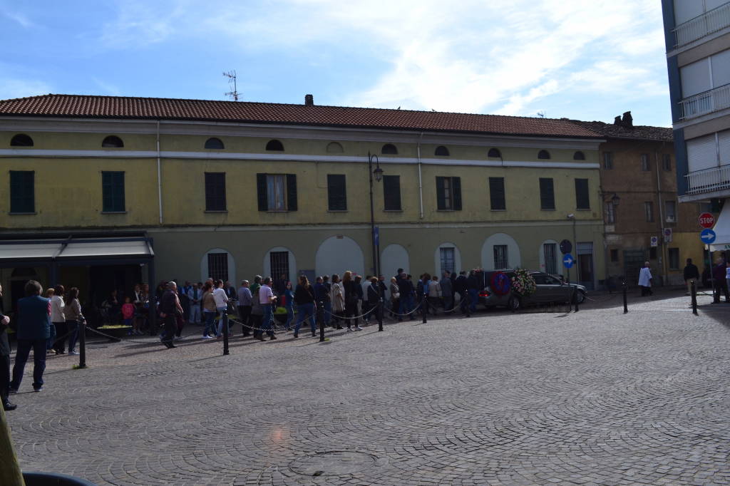 I funerali di Sabrina Manganaro