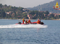 I Vigili del Fuoco si esercitano