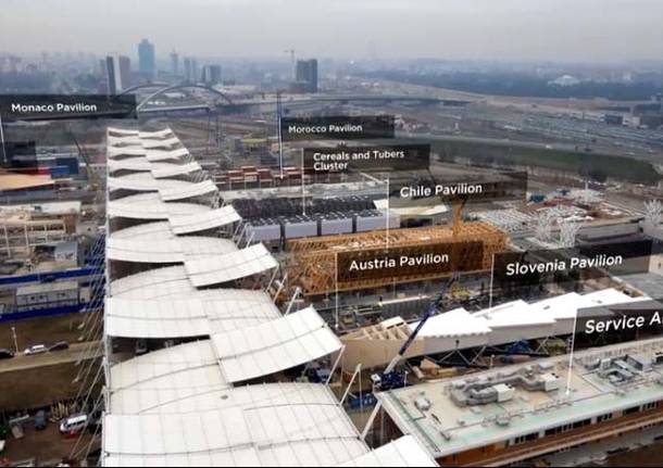 Il cantiere di Expo Milano 2015