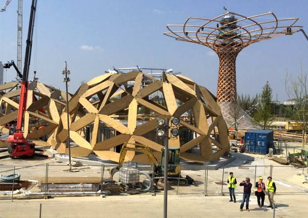 Il cantiere di Expo Milano 2015