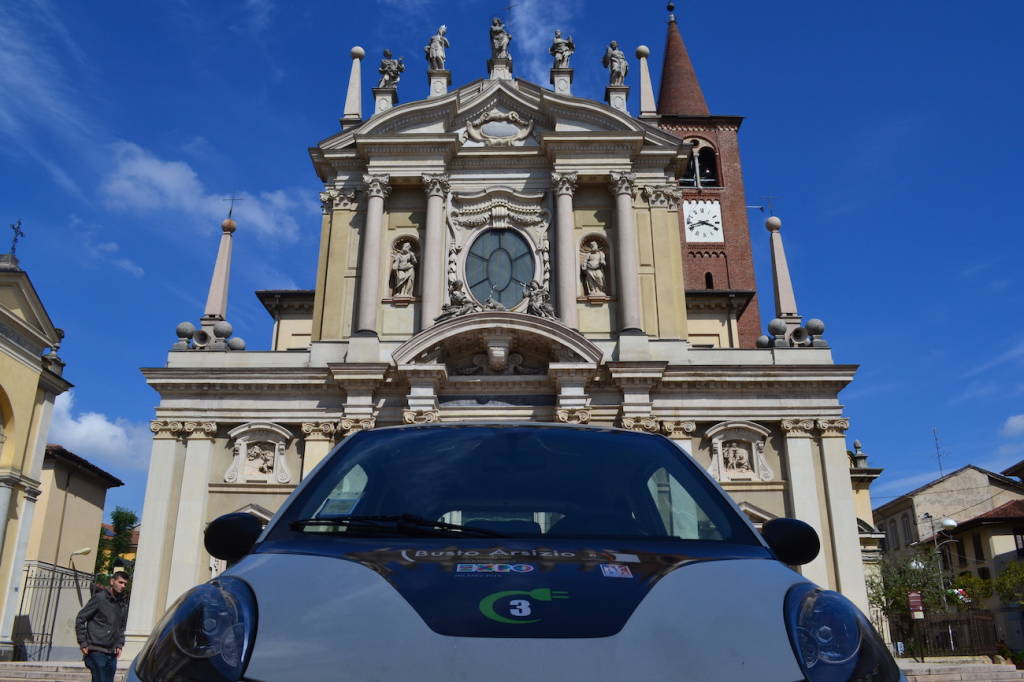 Il car sharing di Busto Arsizio