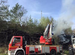 incendio traversine dei treni