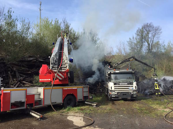 incendio traversine dei treni