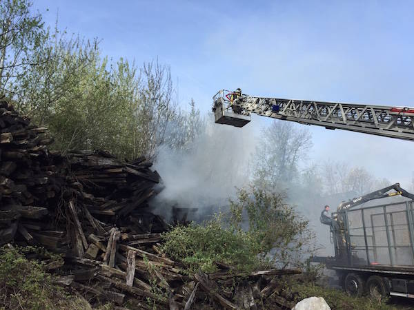 incendio traversine dei treni