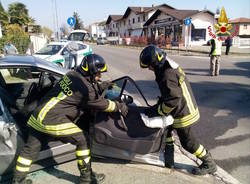 Incidente stradale Solbiate Olona 