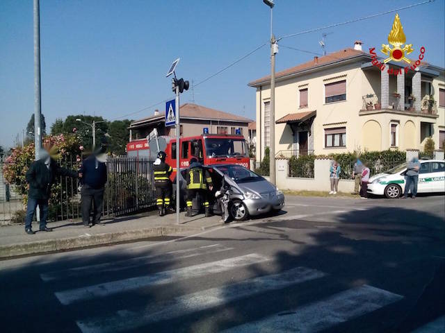 Incidente stradale Solbiate Olona 