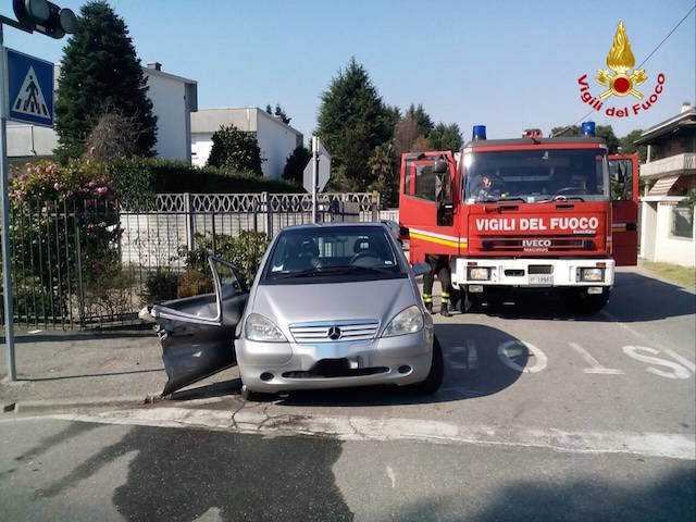 Incidente stradale Solbiate Olona 