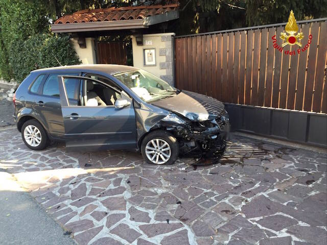 Incidente stradale Solbiate Olona 