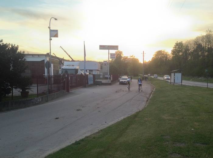 Incidente zona industriale di Cazzago Brabbia 