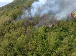 L'incendio di Caravate