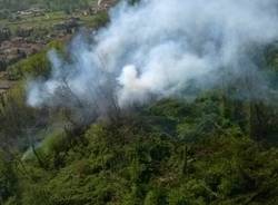 L'incendio di Caravate