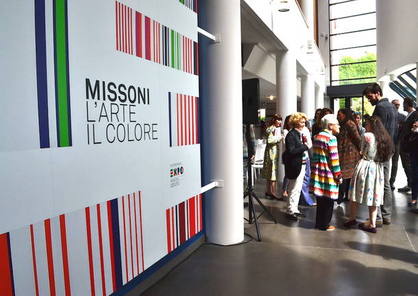 Missoni, l'arte, il colore al Maga