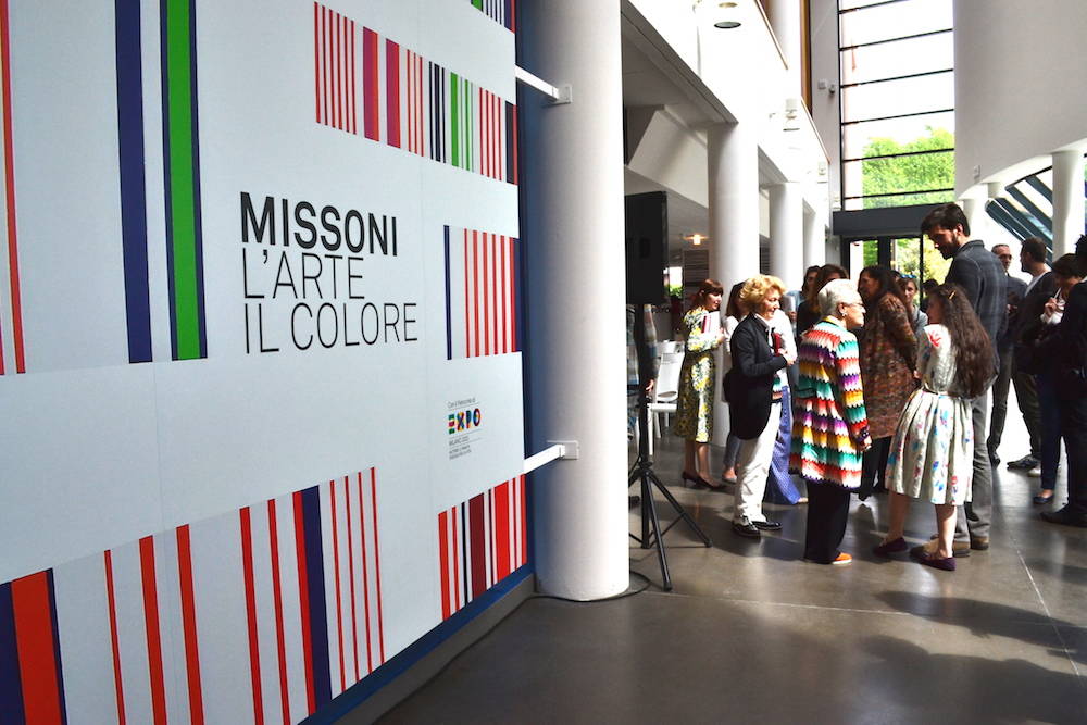 Missoni, l'arte, il colore al Maga
