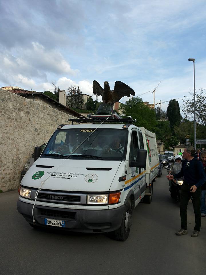 Alpini, il folklore dell'adunata di L'Aquila