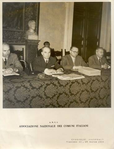 Associazione Nazionale dei Comuni Italiani  Consiglio Nazionale  riunione 22  23 Marzo 1959
