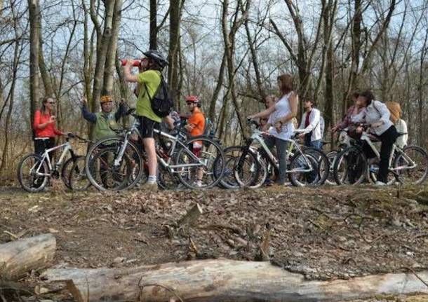 biciclettata cicloturismo boschi pedalarcultura