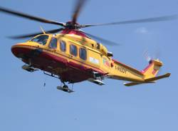 Elisoccorso in azione al Campo dei Fiori