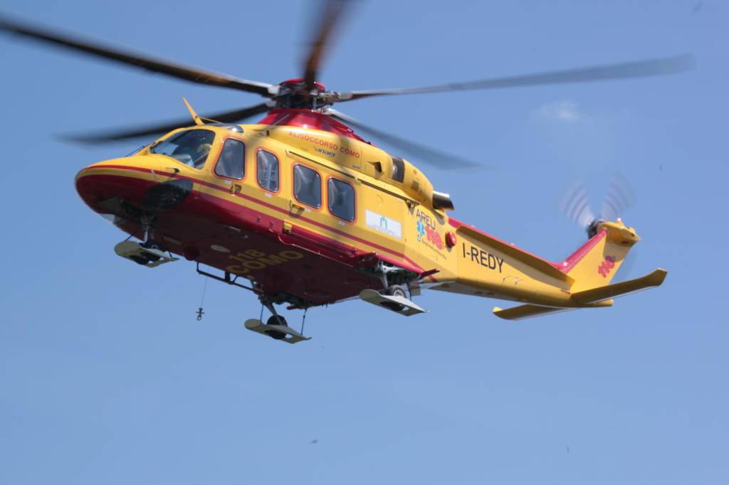 Elisoccorso in azione al Campo dei Fiori