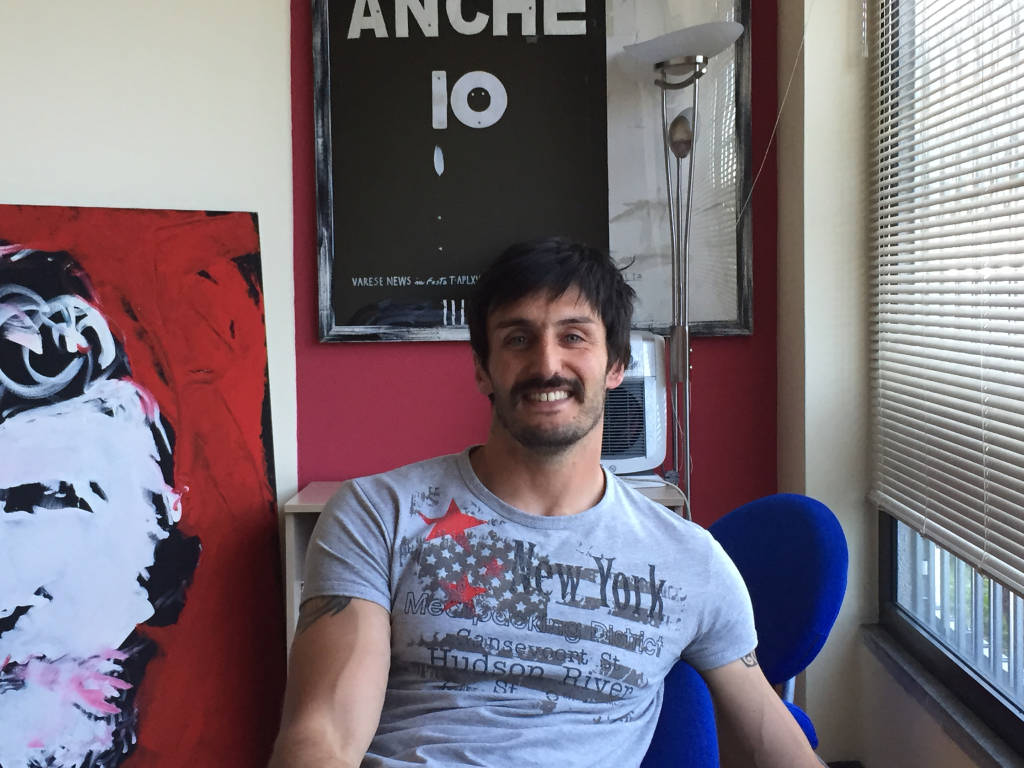 Francesco Russo e la gioia del Lugano