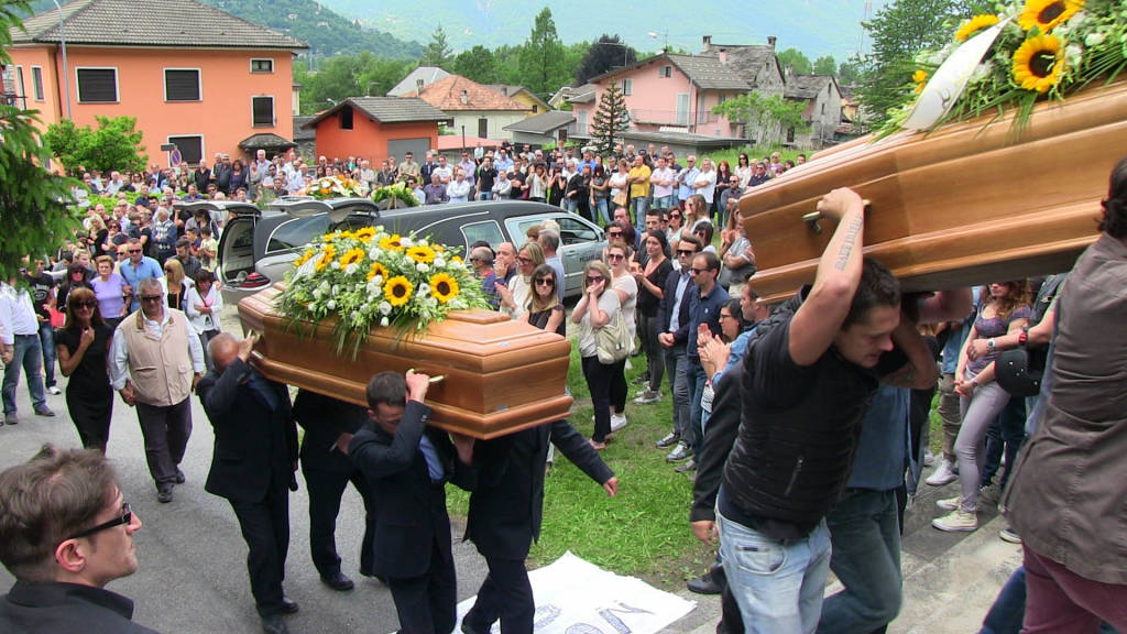 funerali davide e valentina