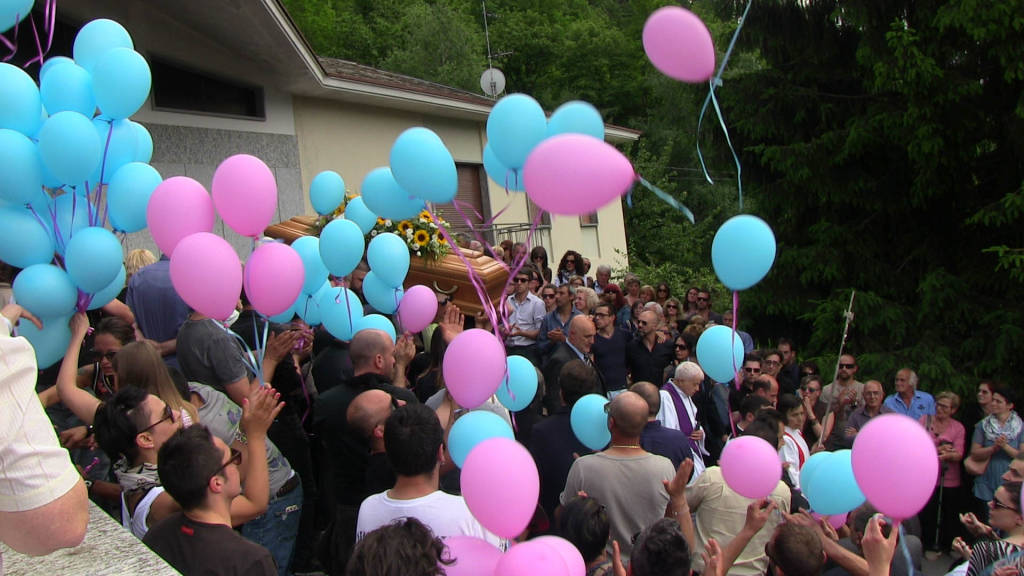 funerali davide e valentina