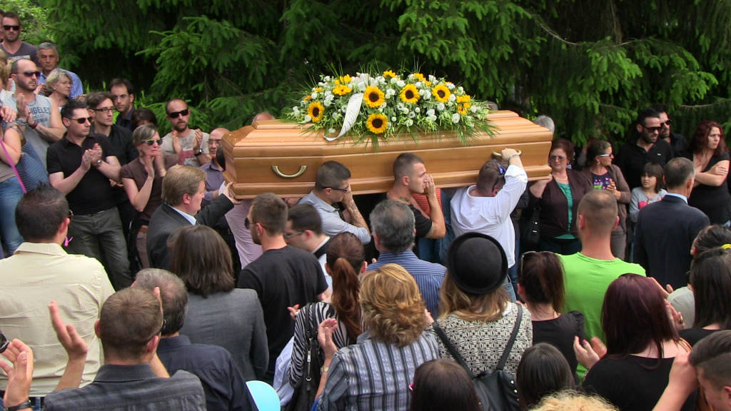 funerali davide e valentina