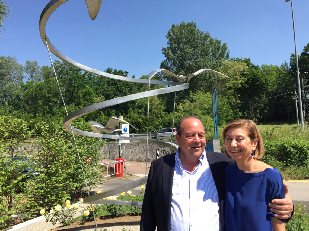 Inaugurazione del monumento ad Adele Orsi