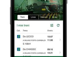 La nuova app di trenord