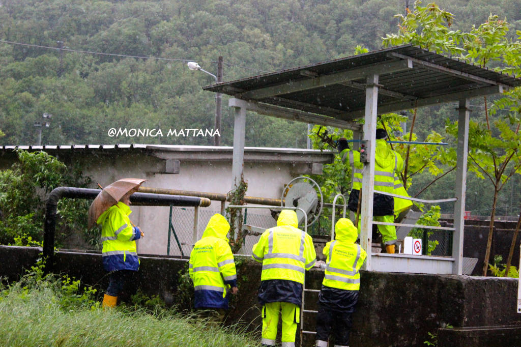 Maltempo a Laveno