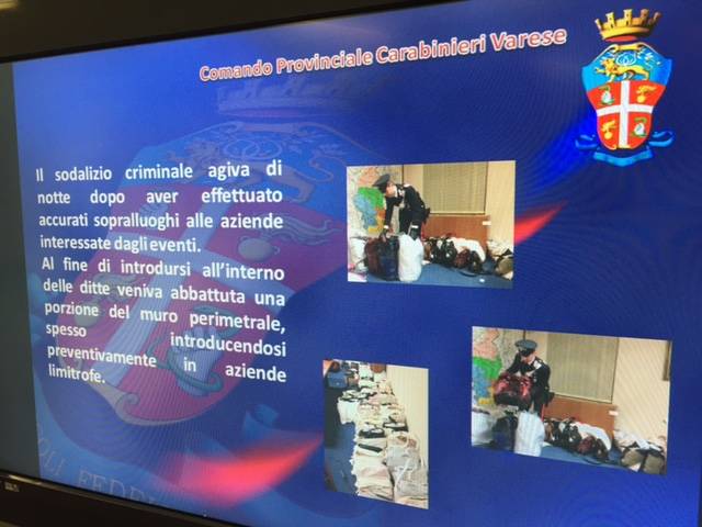 Operazione Carabinieri Paine Greu 25 maggio 2015