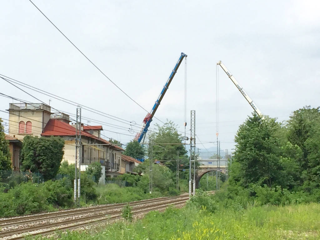 Ponte ferroviario castronno 