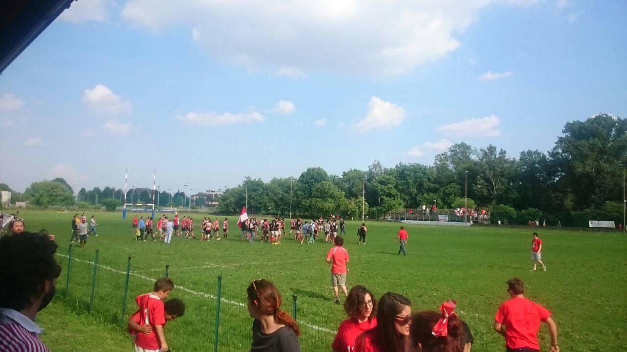Rugby Varese, festa promozione in serie B