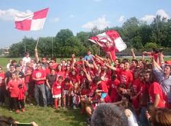 Rugby Varese, festa promozione in serie B