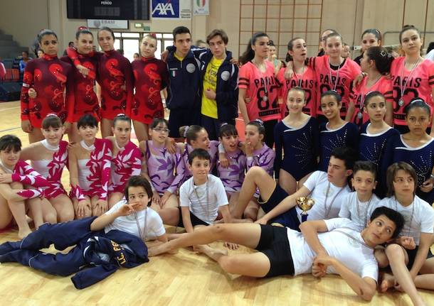 squadra ginnastica istituto ferrini