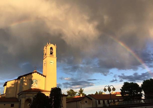 Arcobaleno nuvole