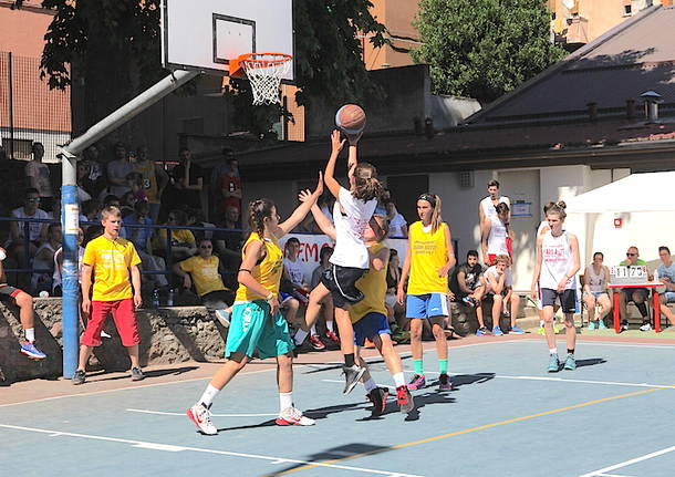 basket spettacolo da move memorial aletti varese